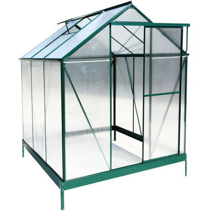 Heavy Duty Polycarbonate Greenhouse Kit and Door