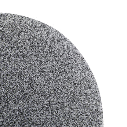 Celano Upholstered Barstool Set of 2 gray speckled fabric texture on Tampa Home & Garden Store