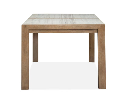 Plum Creek Rectangular Dining Table Oak Veneer