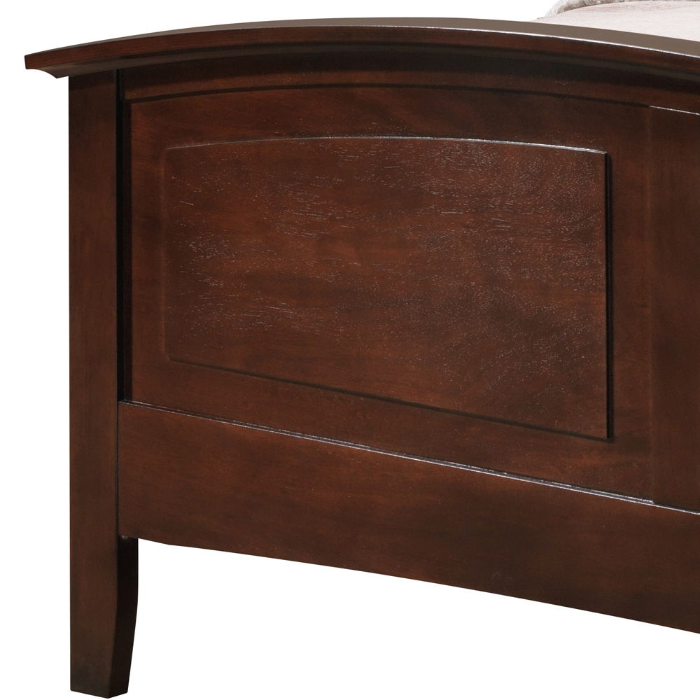 Modern Farmhouse Arch Bed With Real Veneers