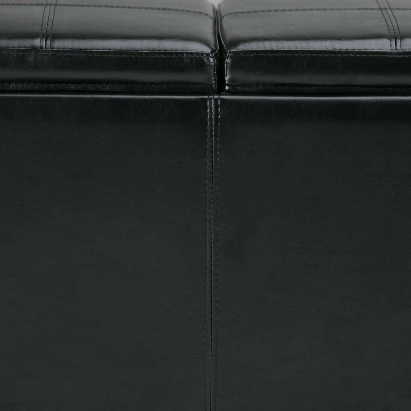 Avalon Upholstered Storage Ottoman With Trays