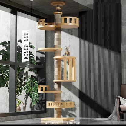 Tongtian Column Climbing Frame Cat Toys rope-wrapped pole and platforms by Sell My Stuff on Tampa Home & Garden Store