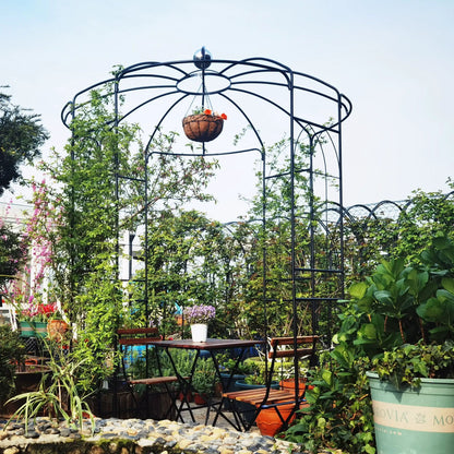 Metal Garden Arch Gazebo for Wedding Ceremony