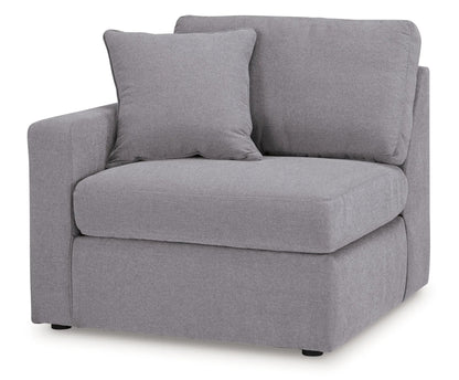 Modmax Sectional in Granite Performance Fabric