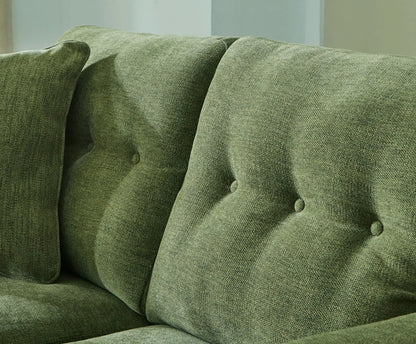 Bixler Loveseat Navy Modern Profile Design