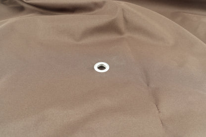 Gazebo replacement canopy 10x10 ft brown fabric with metal grommet on Tampa Home & Garden Store