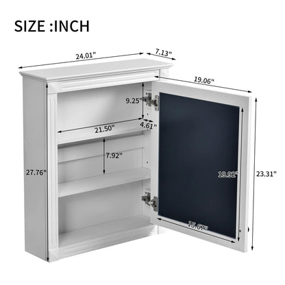 Wall Mounted Medicine Cabinet With Mirror