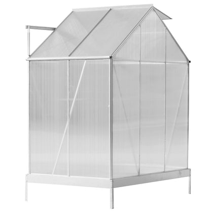 Heavy Duty Polycarbonate Greenhouse Kit and Door