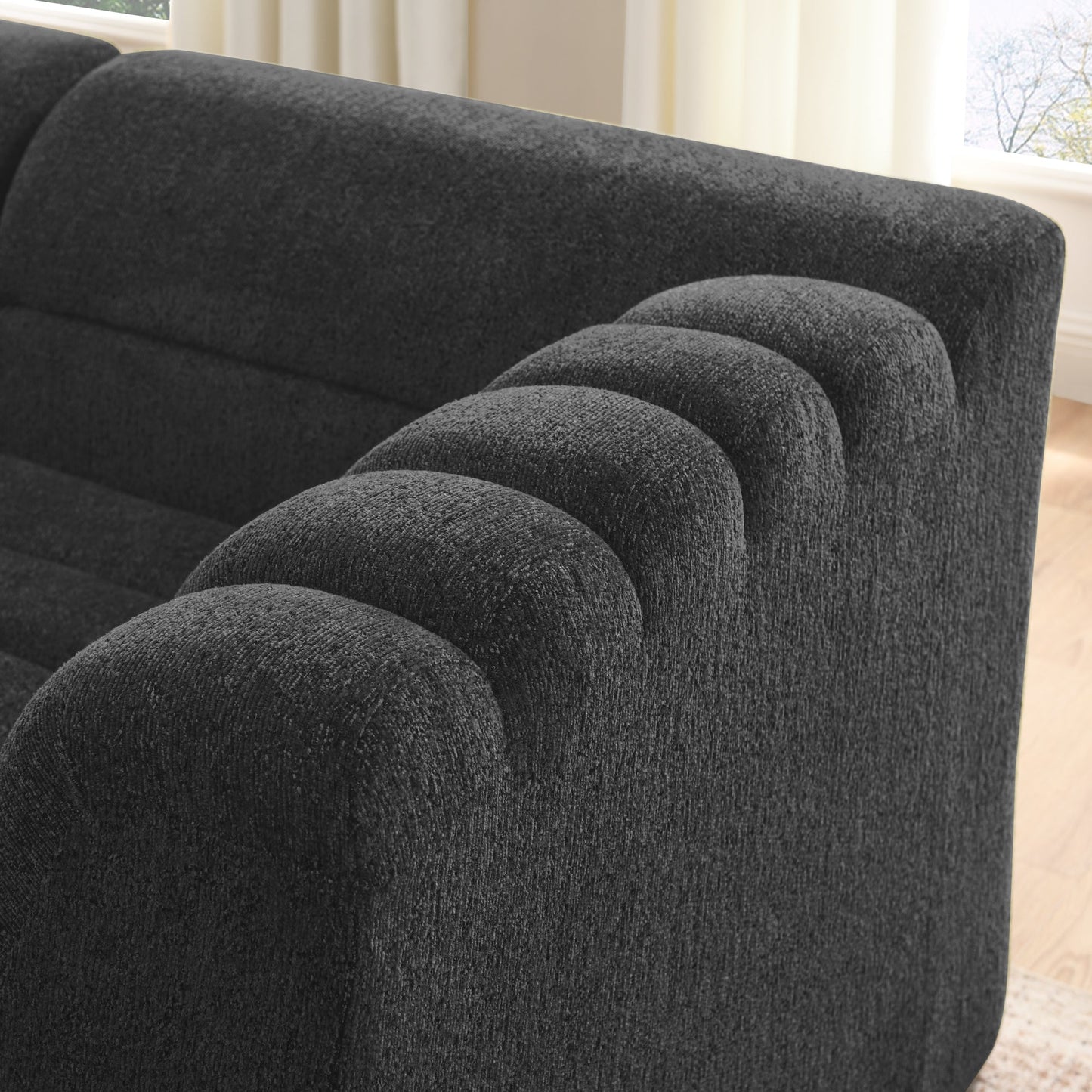 Chenille Single Seat for the Modular Sofa