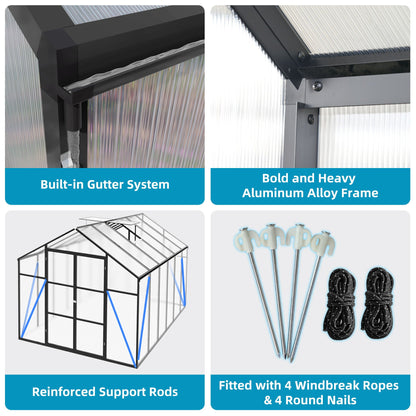 Windproof and All Season Garden Greenhouse