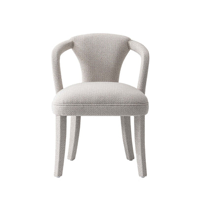 Palmer Mid Century Modern Tweed Armchair