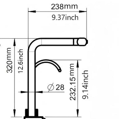 Single Bowl Kitchen Sink And The Smart Led Faucet