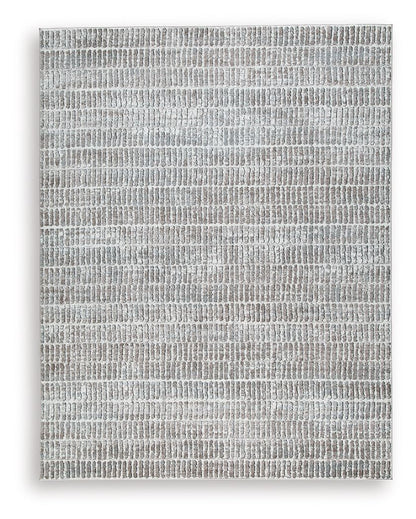 Fuadwick Rug Contemporary Stripe Area Rug