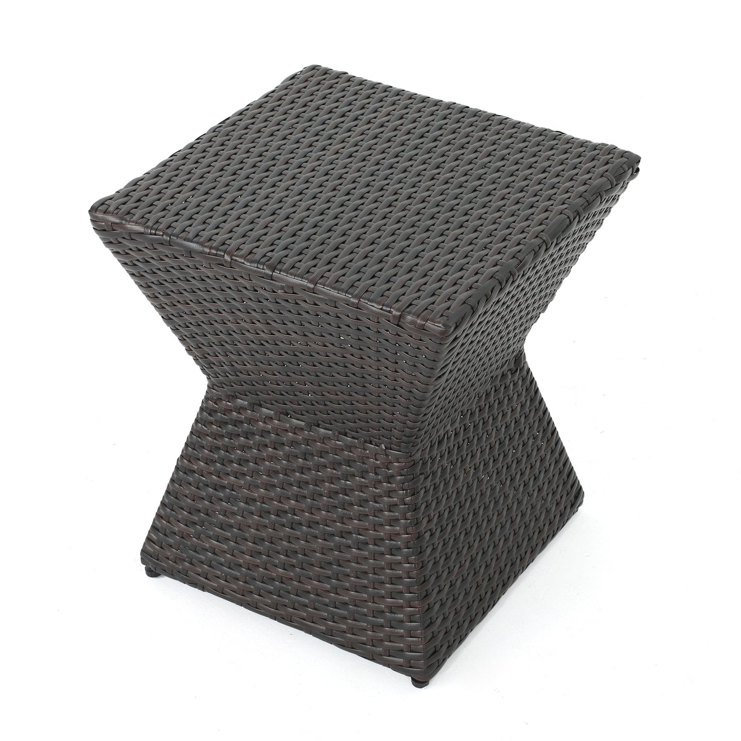 Calhoun Brown Wicker Outdoor Patio Table