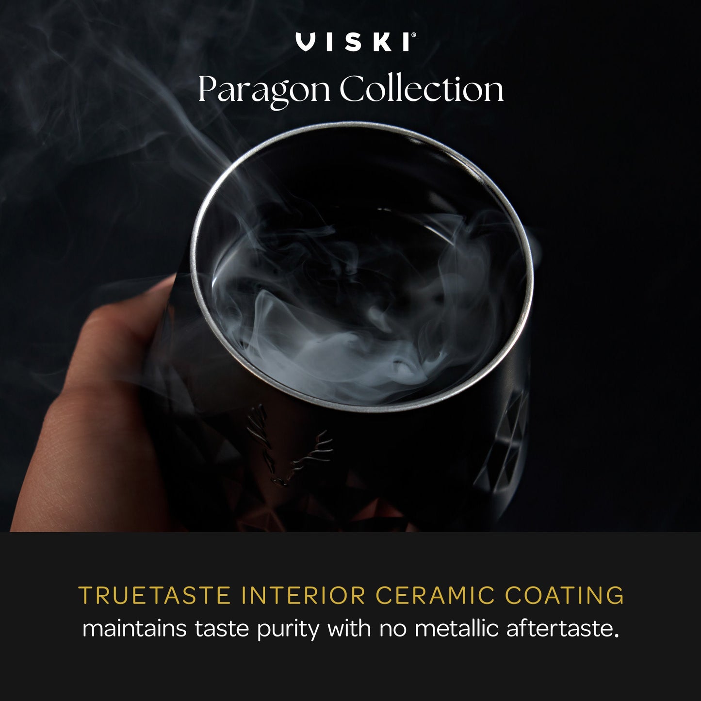 Paragon Insulated Whiskey Taster in Platinum