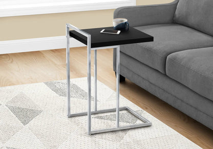 C Shaped Accent Table for Sofas and Beds Modern