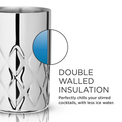 the Modern Stainless Steel Mixing Glass And Bars