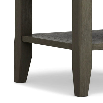 Acadian Handcrafted End Table Solid Wood