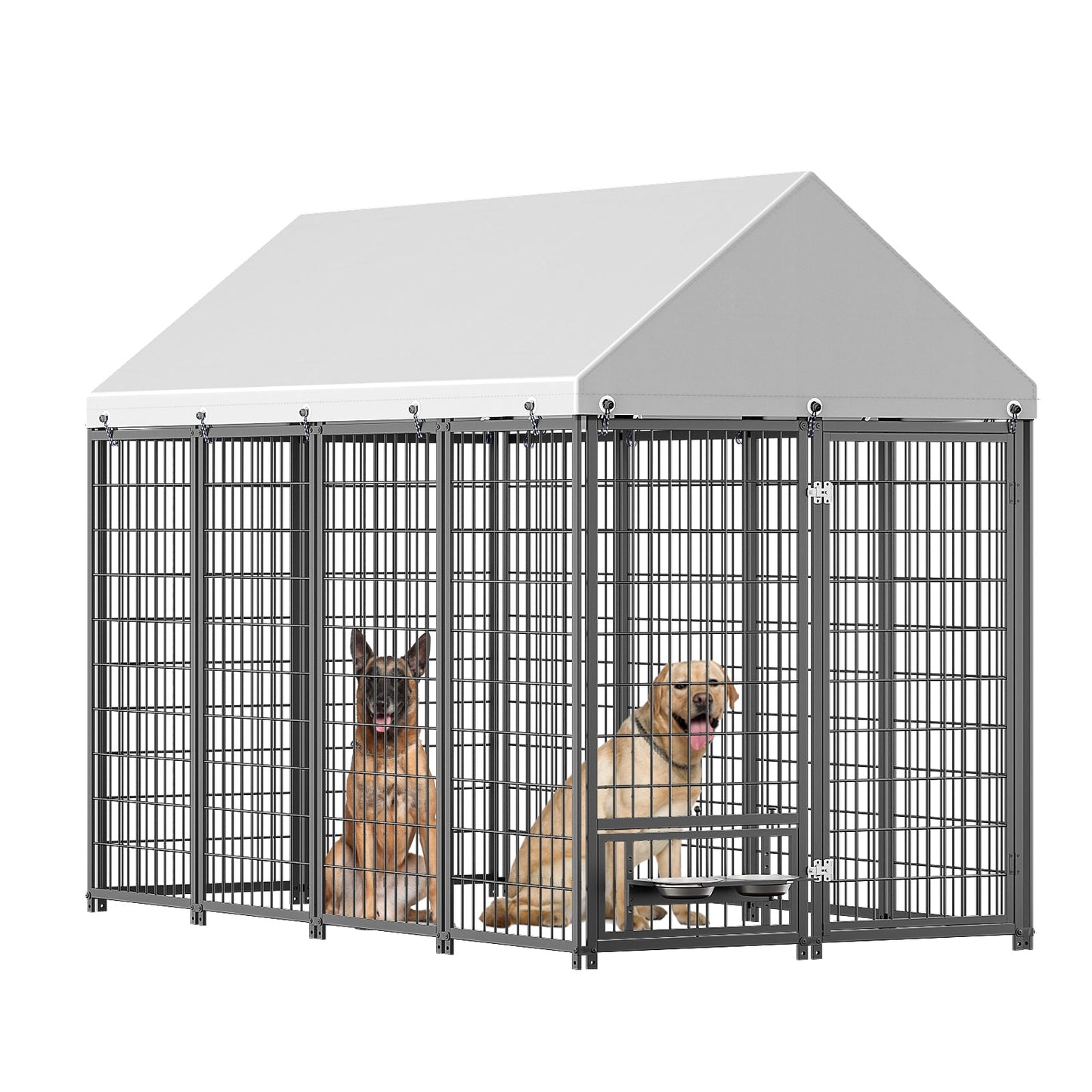 Large Outdoor Dog Kennel for Backyard and Patio