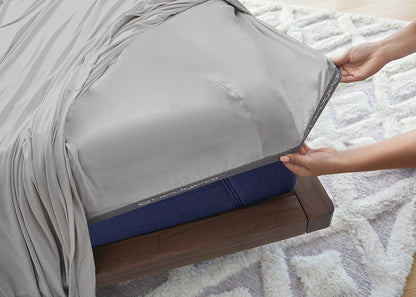 Bedgear Dri Tec Sheet Set Full Size Light Grey