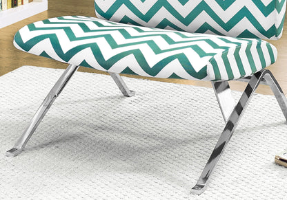 Modern Armless Fabric Chair for the Guest Room