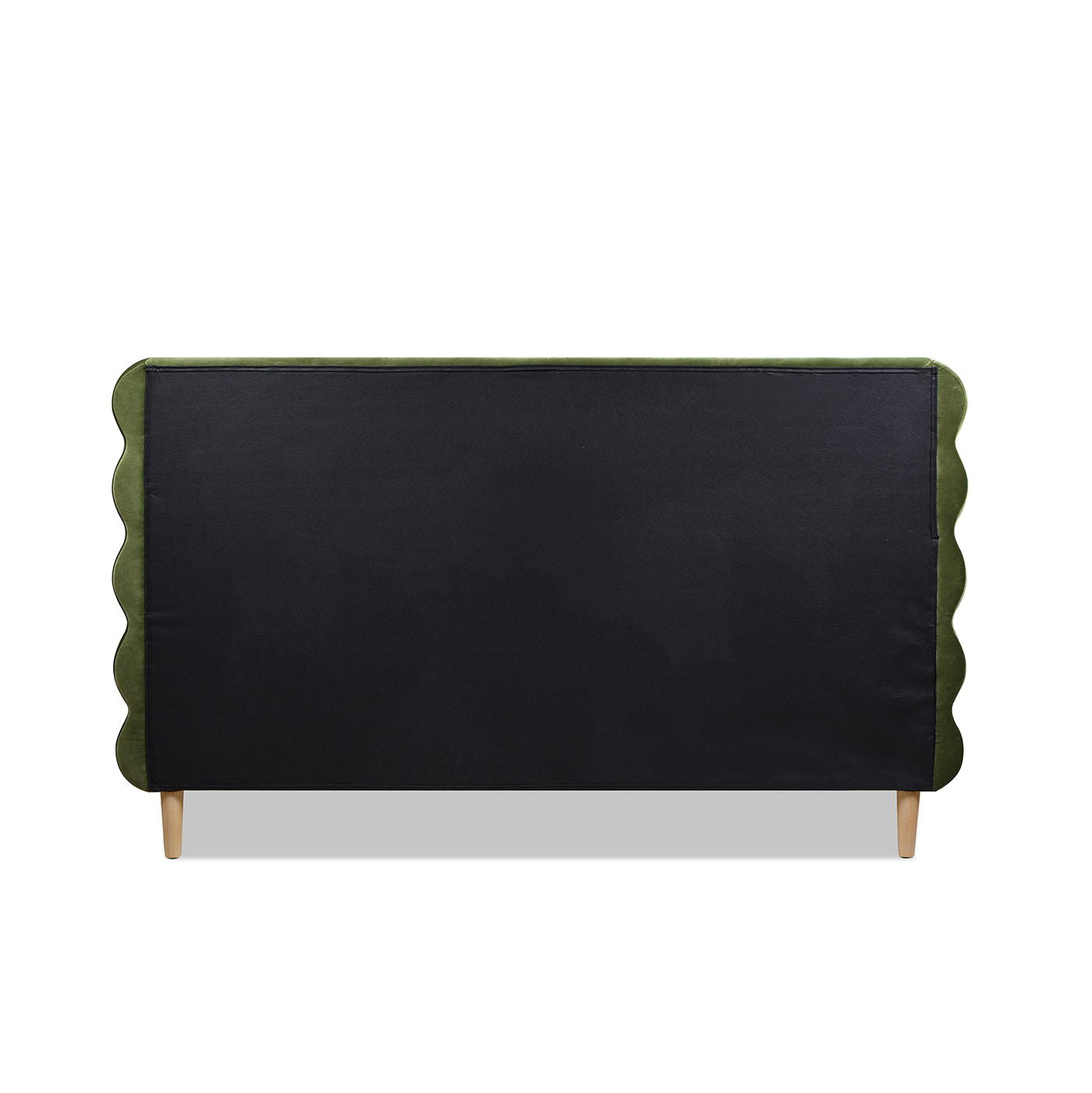 Stockholm Wavy Headboard and Platform Bed