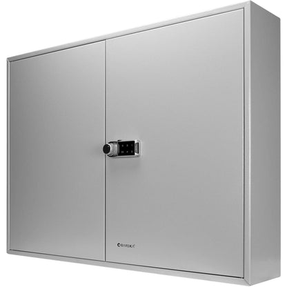 Key lock box, gray, 400-key adjustable with digital keypad, wall-mounted storage cabinet Barska on Tampa Home & Garden Store