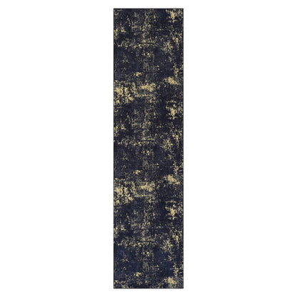 Maval Washable Runner Rug With Medallion Pattern