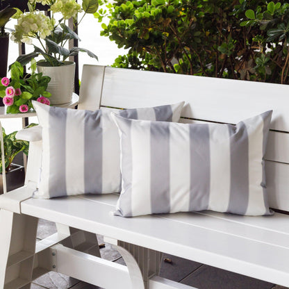 Horizon Stripe Pillow For Indoor And Outdoor Use