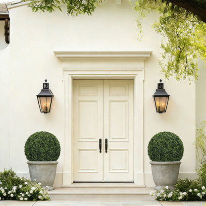 Artificial Green Topiary Balls and Garden Decor