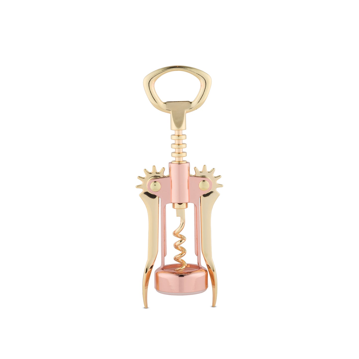 Premium Copper and Gold Winged Corkscrew Set