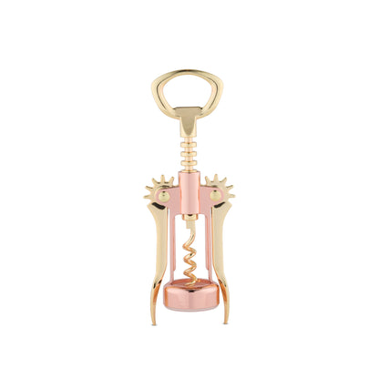 Premium Copper and Gold Winged Corkscrew Set