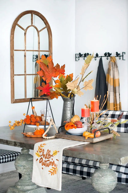 Pumpkin Ornament Set of 6 by Unique Piece Furniture fall decor on Tampa Home & Garden Store