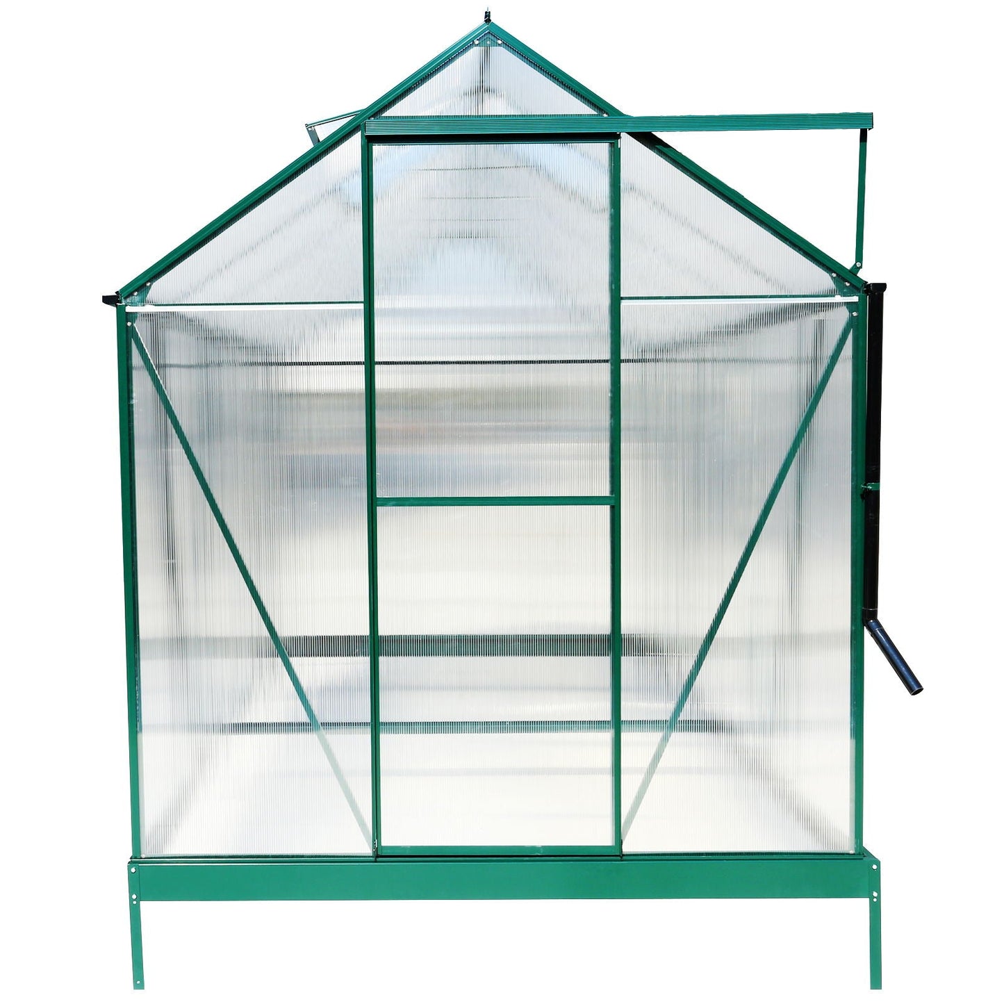 Heavy Duty Polycarbonate Greenhouse Kit and Door