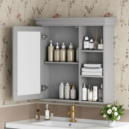 Wall Mounted Medicine Cabinet with Mirror