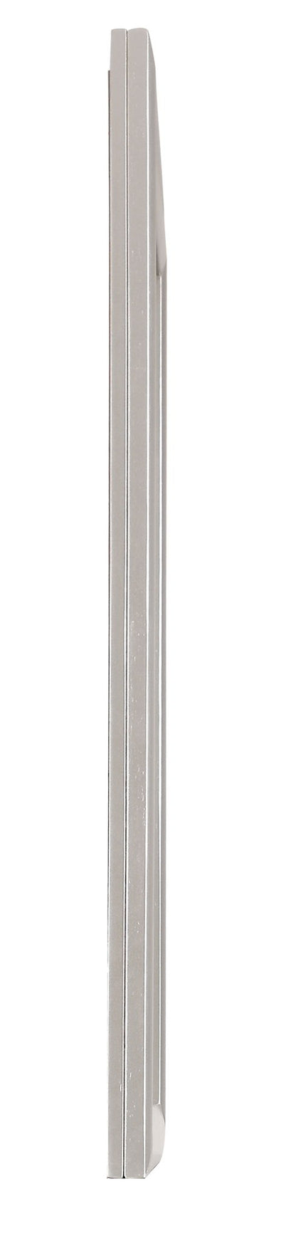 Silver Champagne Wall Mirror Kat HouseOfZazla, slim metal frame with low distortion glass on Tampa Home & Garden Store