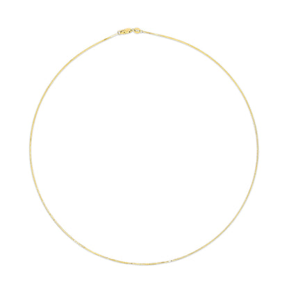 Solid 14K Yellow Gold Box Chain Necklace 0.75mm Unisex 16in Bids.com on Tampa Home & Garden Store