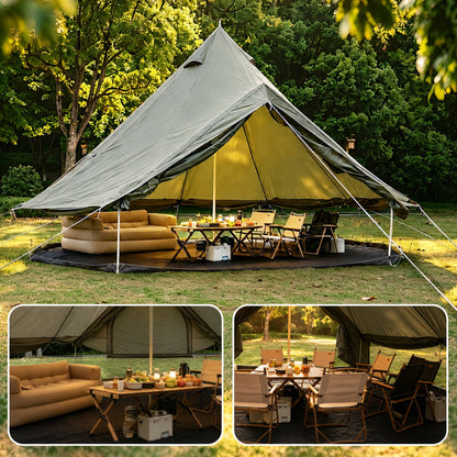 Oxford Bell Tent and Spacious Family Yurt