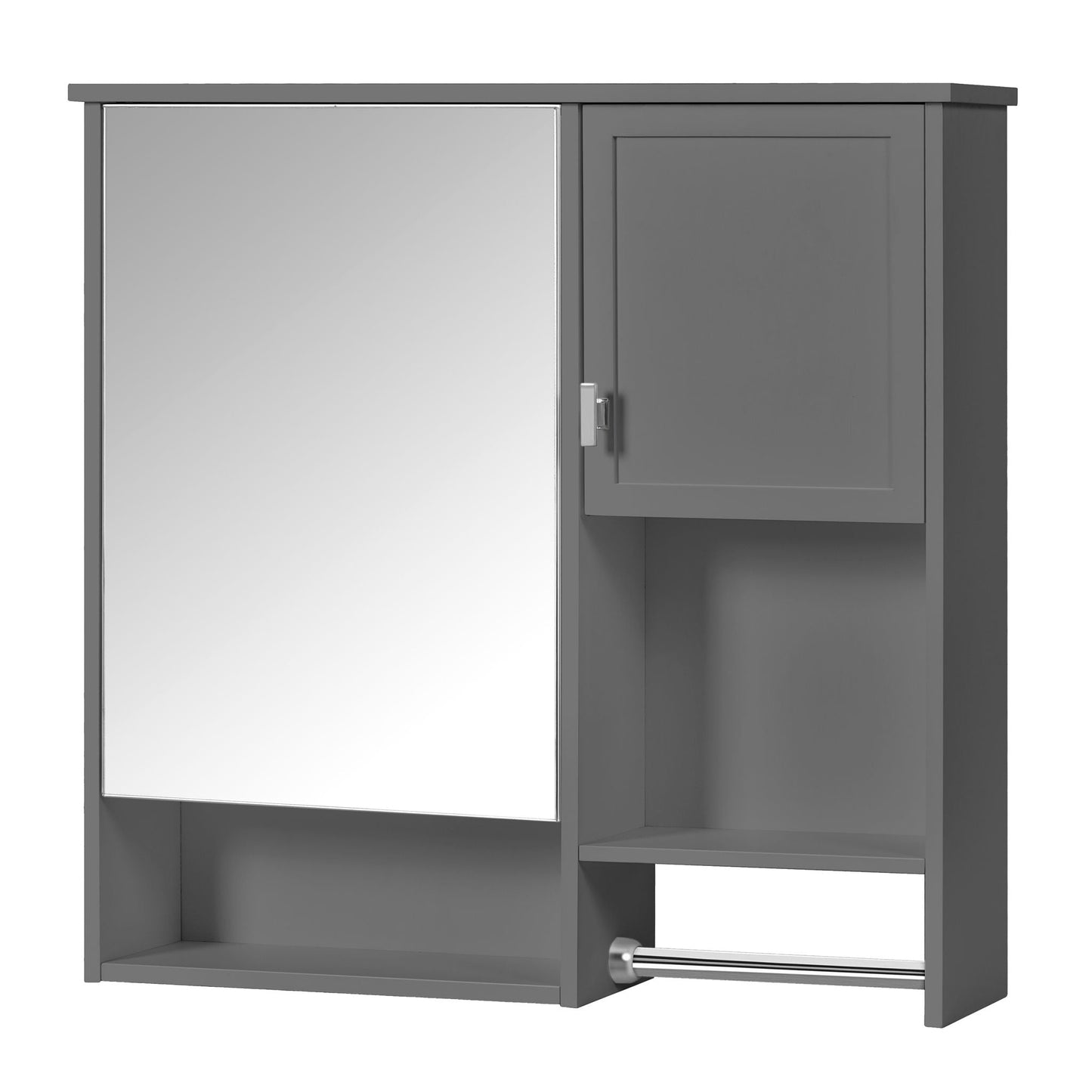 Modern Wall Mounted Bathroom Cabinet With Mirror