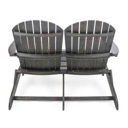 Adirondack Rocking Loveseat For Patio And Garden