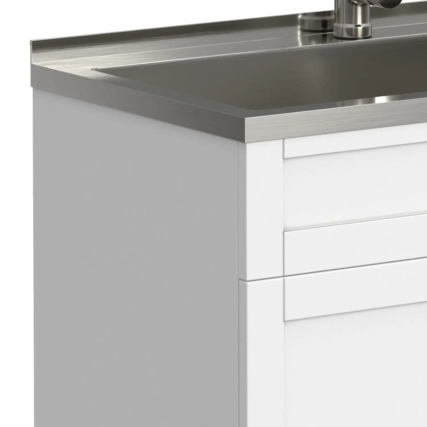 Hennessy Deluxe Laundry Cabinet With Faucet Sink