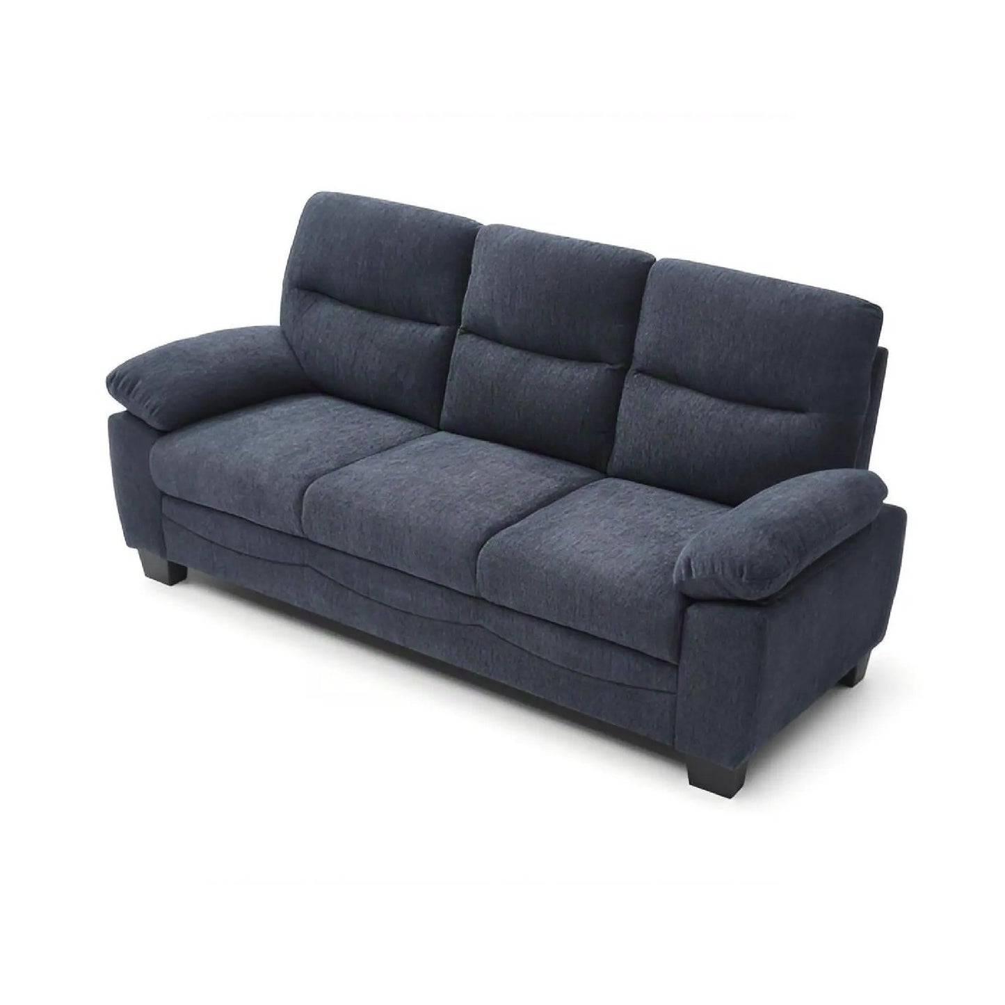 Summerton pillow-top arm sofa in dark blue fabric, 3-seat Unique Piece Furniture on Tampa Home & Garden Store