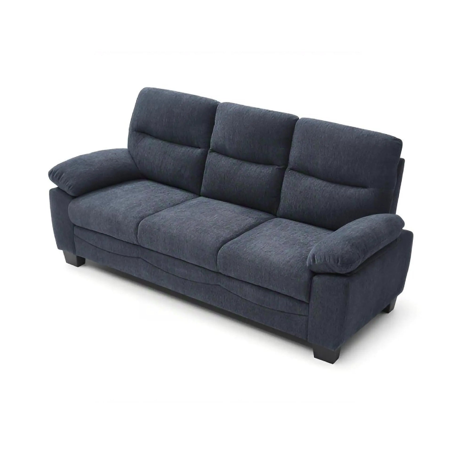 Summerton pillow-top arm sofa in dark blue fabric, 3-seat Unique Piece Furniture on Tampa Home & Garden Store