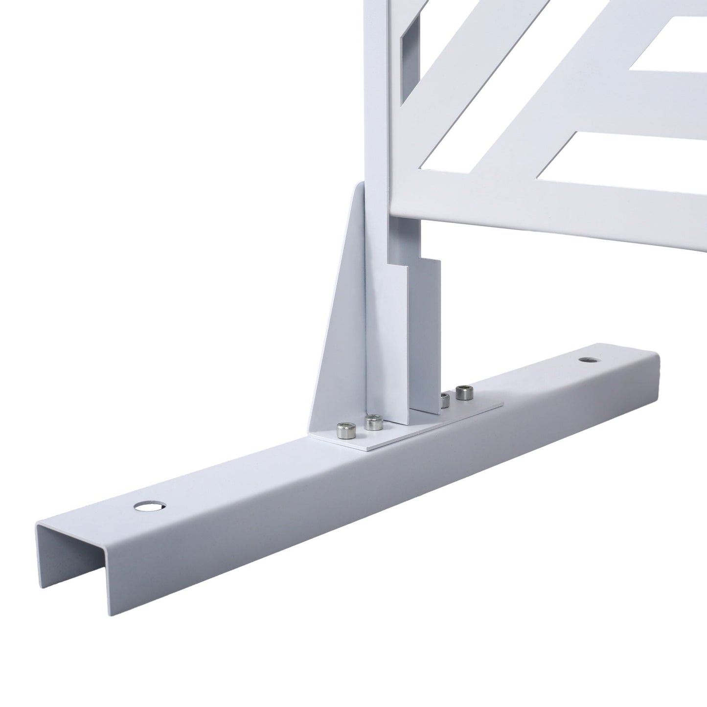 Freestanding Metal Privacy Screen and Stand