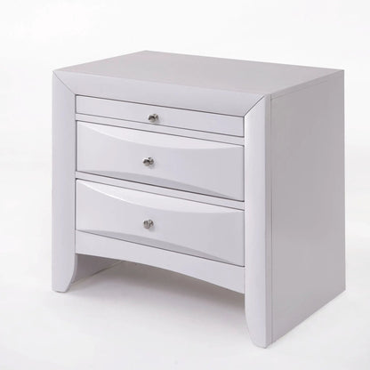 Ireland - Elegant Design Nightstand gray four-drawer accent by Unique Piece Furniture on Tampa Home & Garden Store