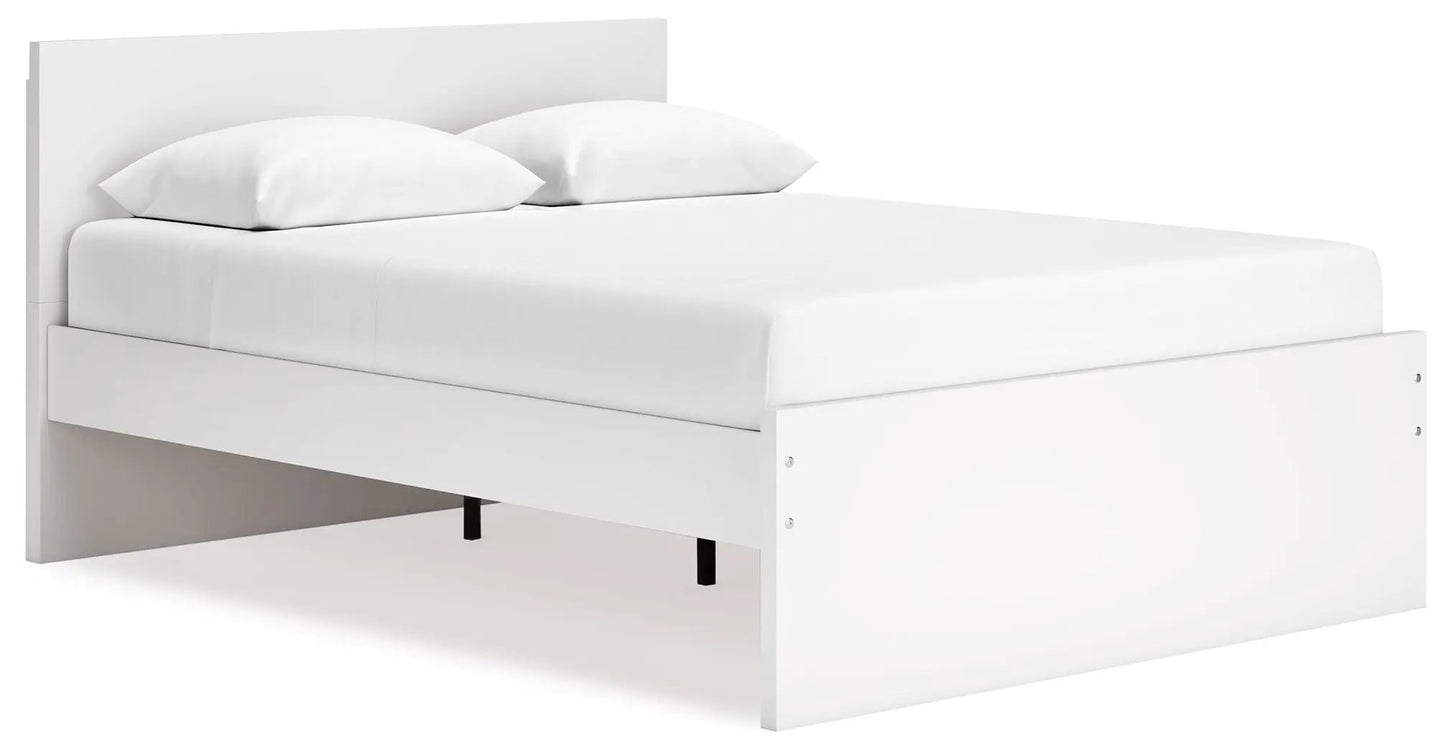 Onita Panel Platform Bed white storage bed with panel headboard by Unique Piece Furniture on Tampa Home & Garden Store