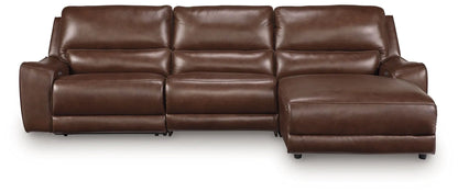 DeepWakes Power Reclining Sectional with Chaise