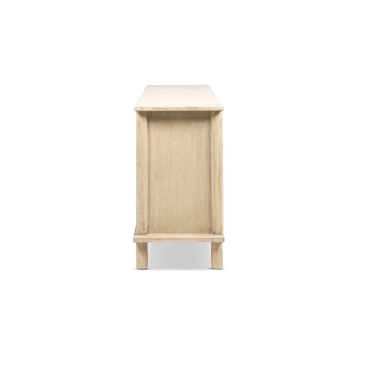Natural reclaimed wood sideboard with four doors, streamlined storage, HouseOfZazla on Tampa Home & Garden Store