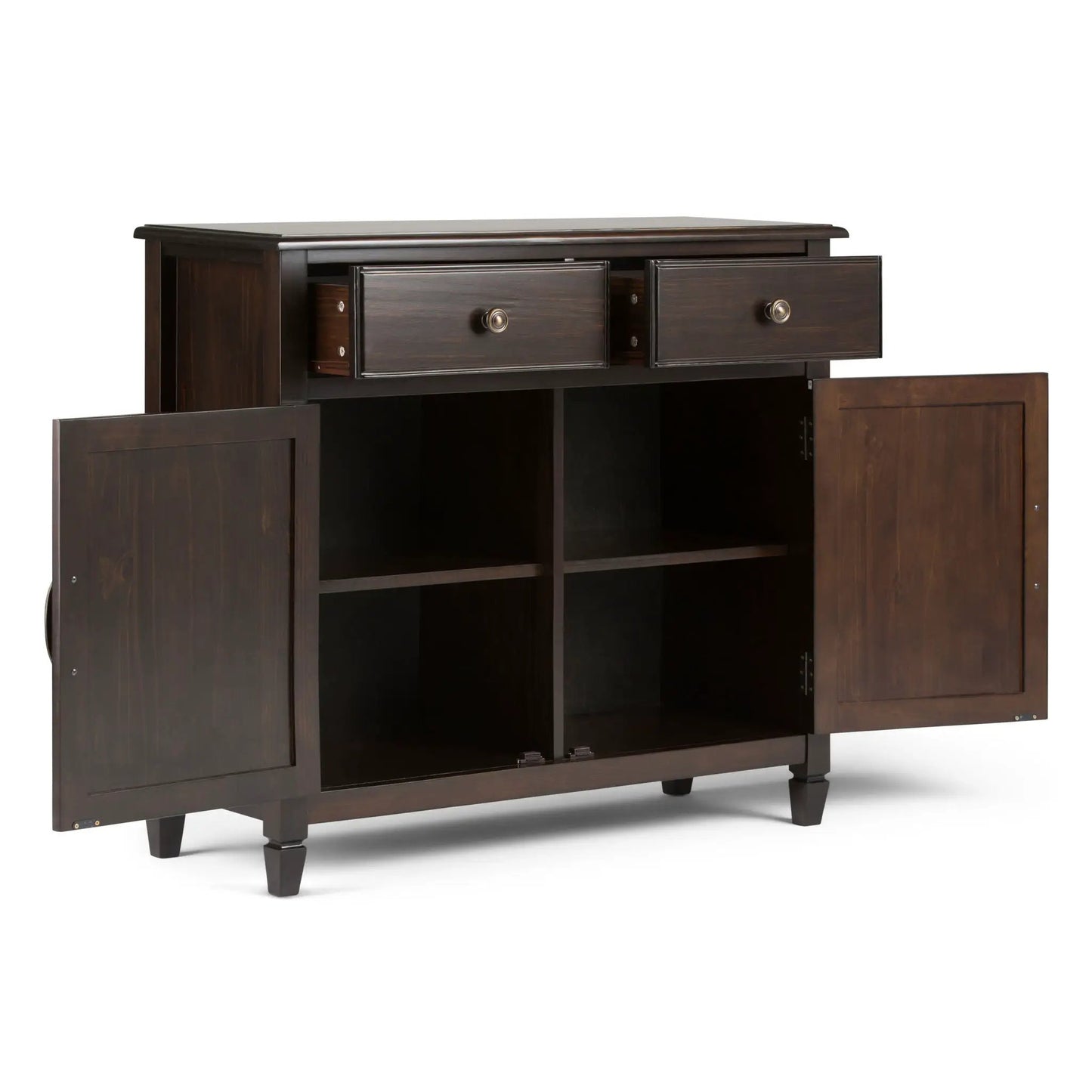 Connaught Handcrafted Solid Wood Entryway Cabinet