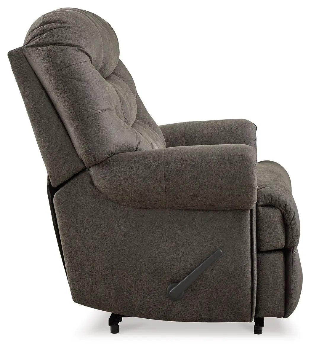 Camera Time Zero Wall Recliner gunmetal gray recliner by Unique Piece Furniture on Tampa Home & Garden Store